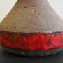 Vintage table lamp ceramic multicoloured 1960s 5
