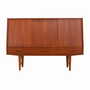 Vintage Sideboard Teakholz Braun 1960er Jahre 0