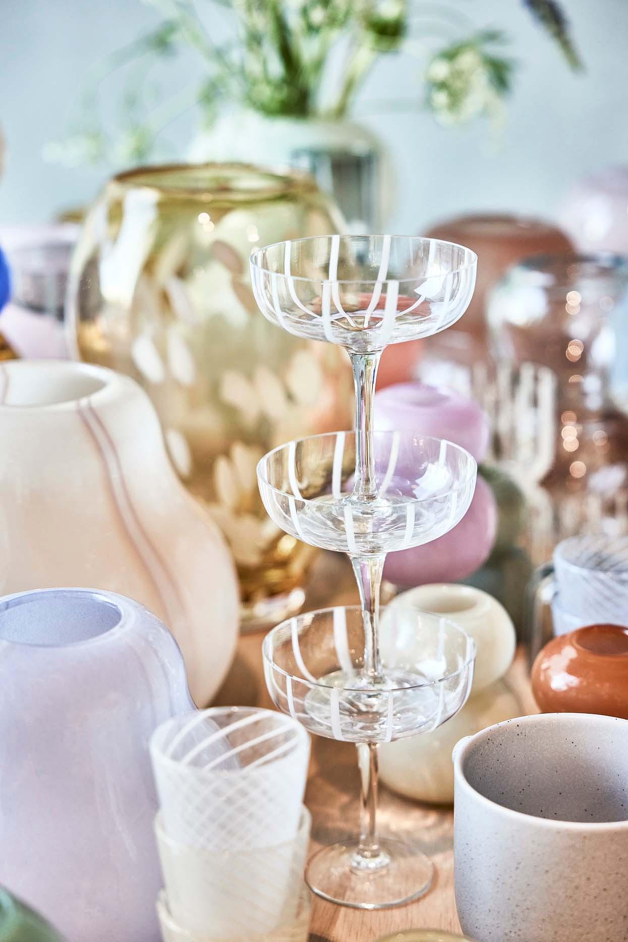 Kojo Vase Glass Mehrfarbig 3