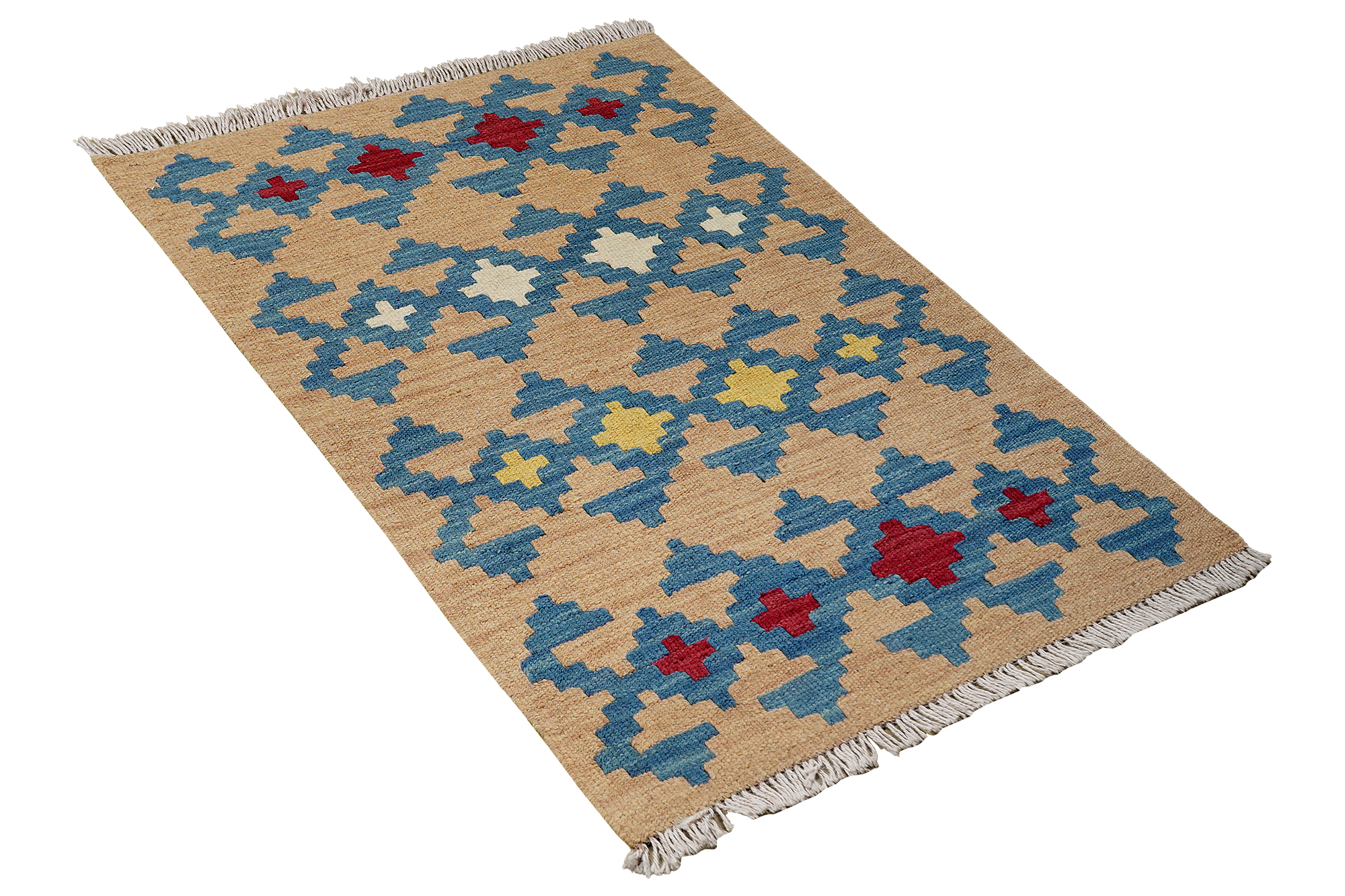 Kilim Gashgai Teppich Mehrfarbig 2
