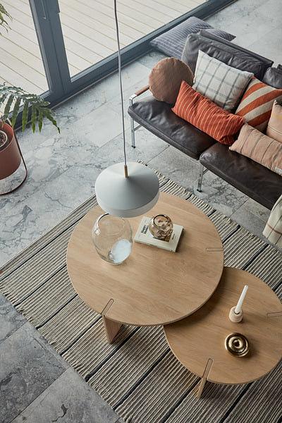 Jali Vase Klein Glas Braun 3