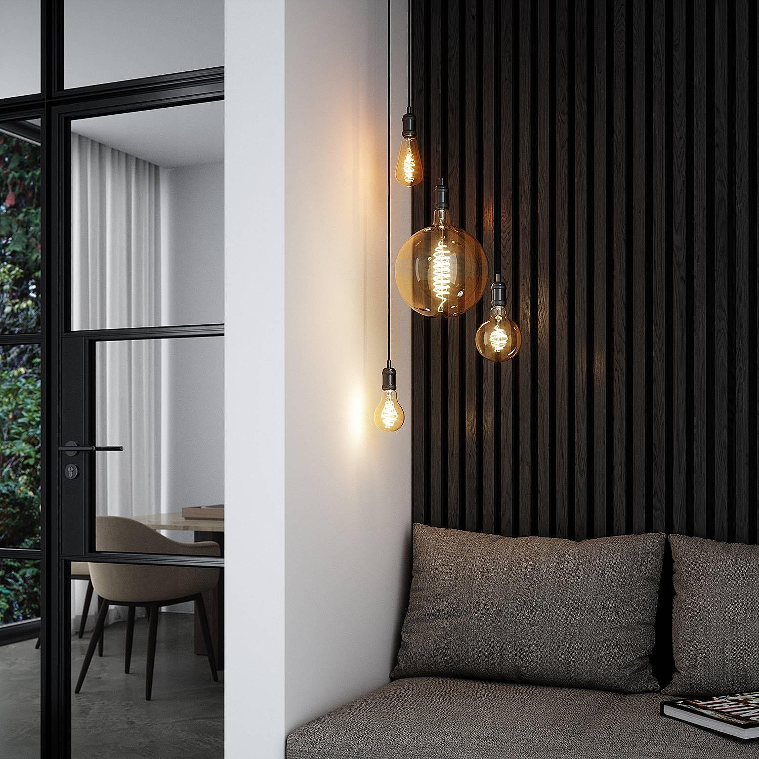 Smart LED-Leuchtmittel Klarglas 1-flammig 2