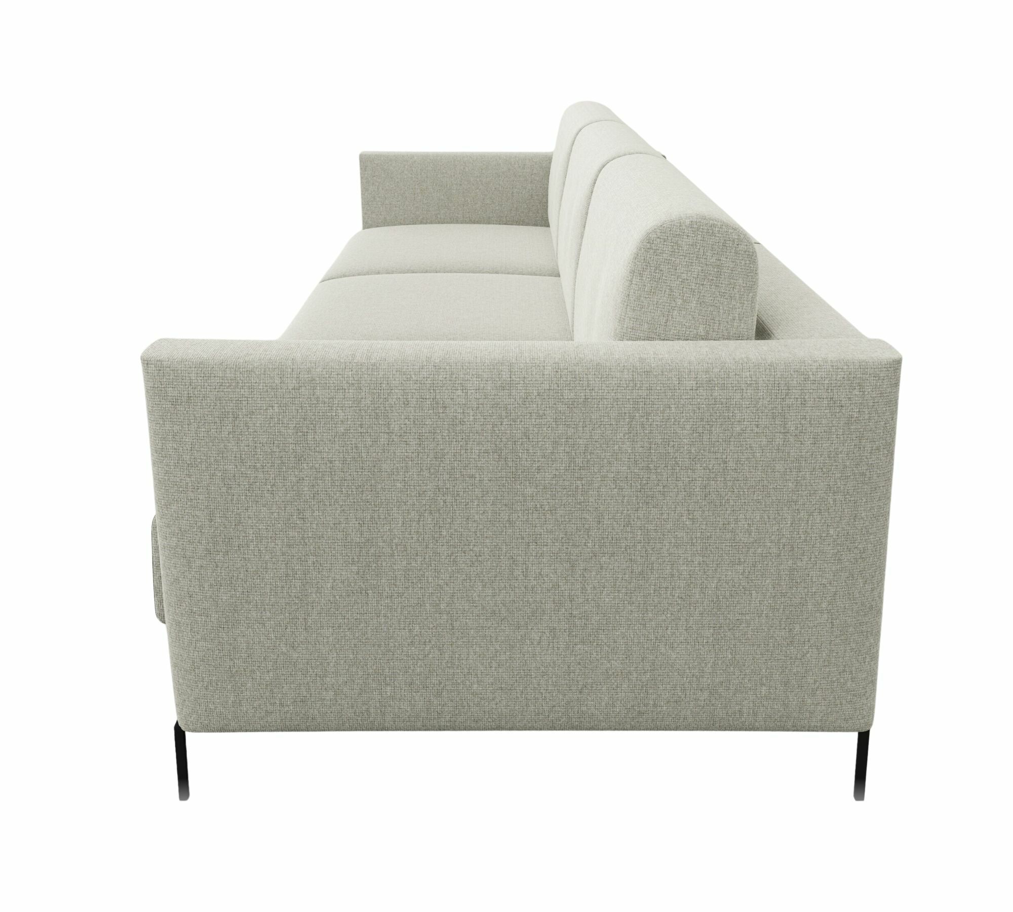 Tyme Sofa Feingewebe Lichtgrau 5