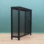 Vintage fireplace cover metal black 1980s 2