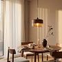 KAVON Pendant Light 1-Light Colored Glass Iron 2