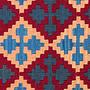 Kilim Gashgai Teppich Mehrfarbig 3