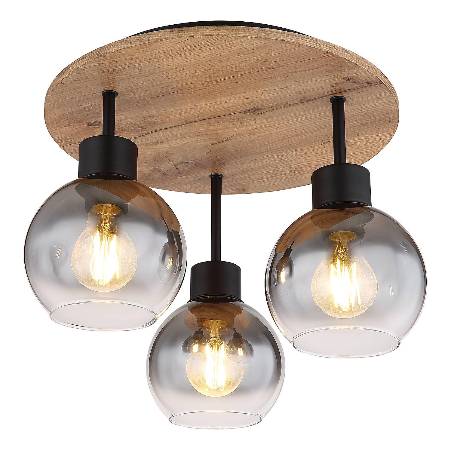 Deckenleuchte Moitas Typ B Farbglas Eisen 3