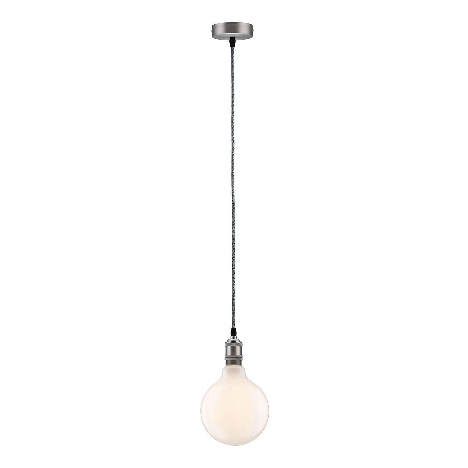 Eldar III pendant light Aluminum blended fabric 1-bulb 2
