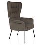 Havenio Armchair Fabric Dark Grey 6
