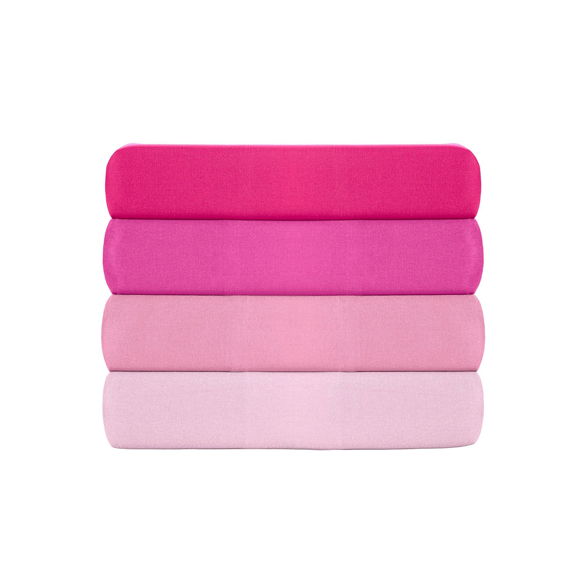 2x federa Ranforce cotone Dusty Rose 2