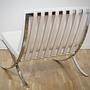 Barcelona Chair Leather Ivory Limited Edition No. 23 2