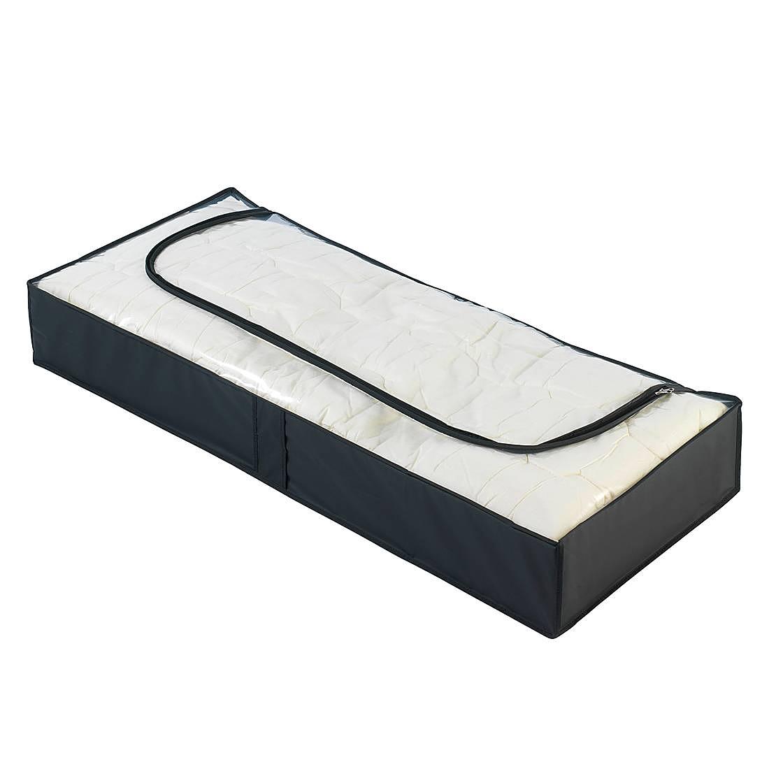 Underbed Storage Box Set of 4 Black 0