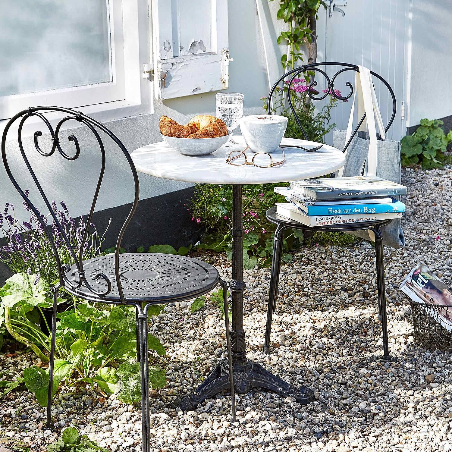 Gartenstuhl CENTURY Eisen Schwarz 2