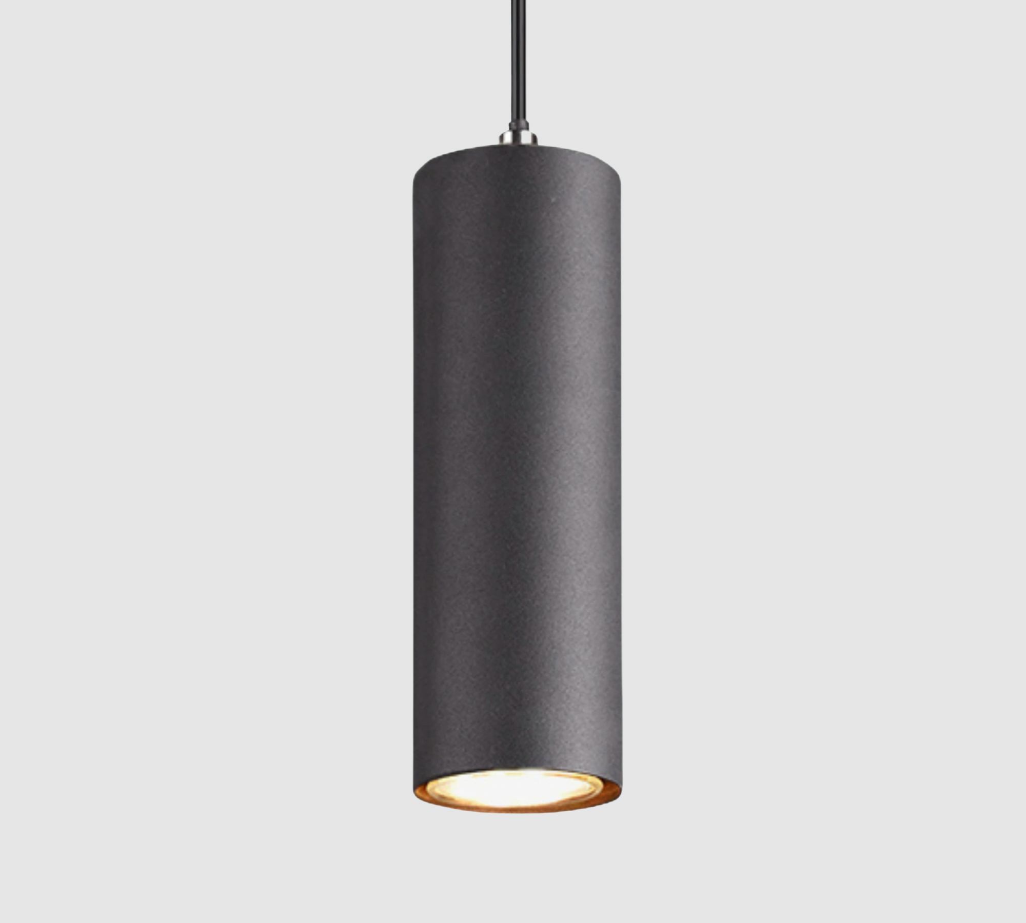 Pendant lamp Marley I Iron 1-bulb Black 0