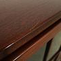 Mahogany display cabinet 1970s 4
