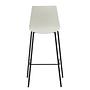 Bar stool ALLEEN Set of 2 White 2