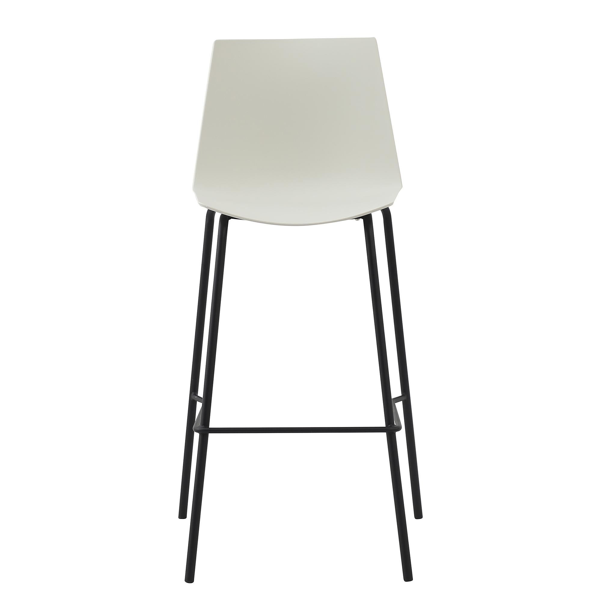 Bar stool ALLEEN Set of 2 White 2