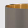 Tischleuchte Grau / Gold 1