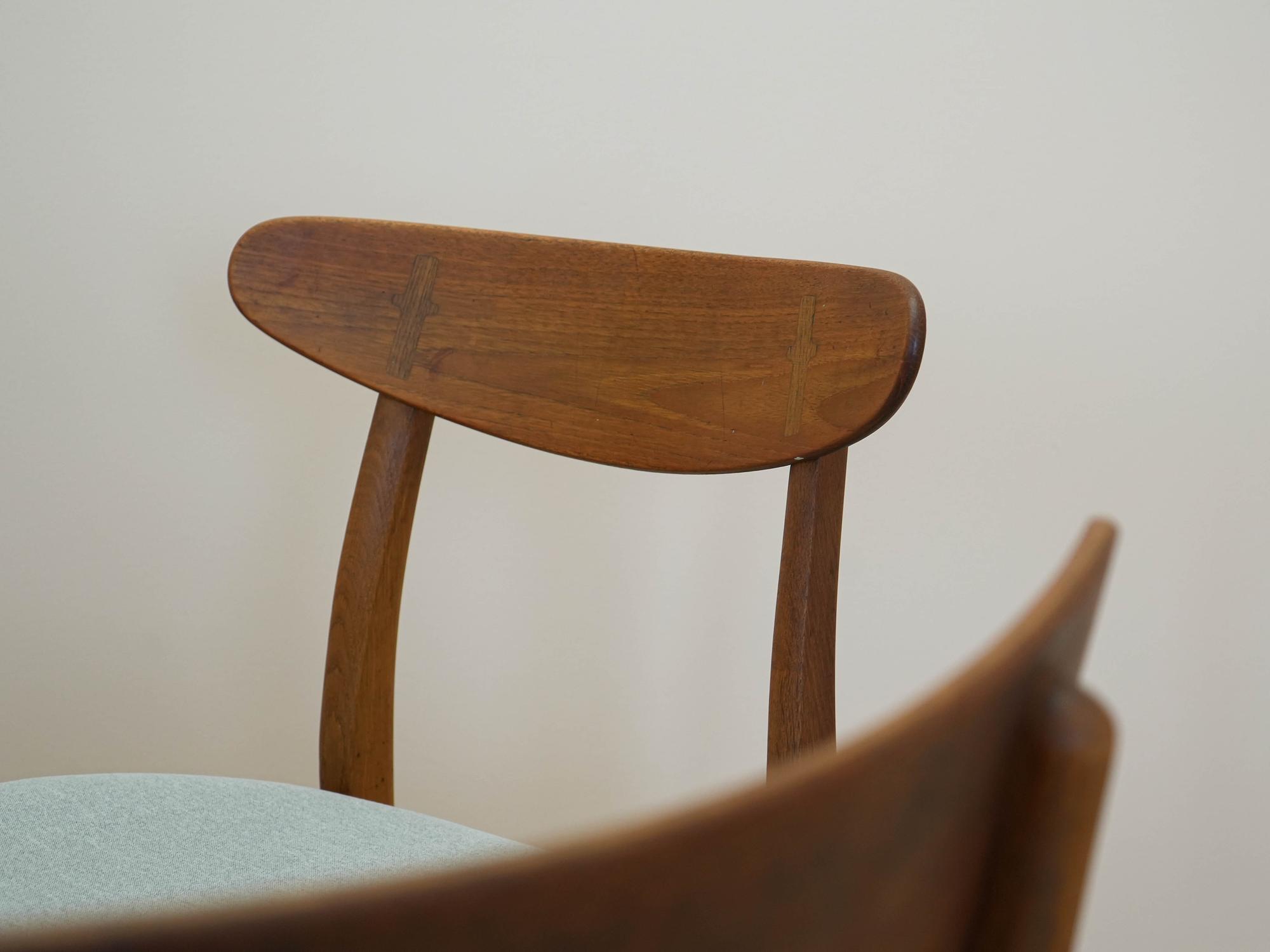 Chairs CH30 Set of 4 1960s 6