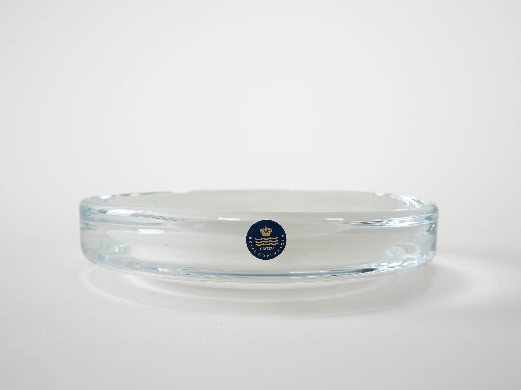 Crystal plate Transparent 1970s 5