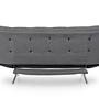 Misa Sofa Bed 3-seater Grey 8