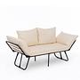 Viper Sofa 2-Sitzer helles Creme 8