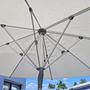 655 Parasol stand &amp; umbrella aluminum 65 kg 4