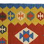 Kilim Gashgai Teppich Mehrfarbig 1