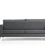 Nordic 3-Sitzer Sofa Grau 6