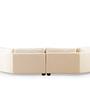 River 4-Sitzer Ecksofa Rechts Beige 0