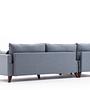 Bella Sofa Récamiere Links Blau 8