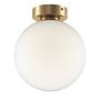 Wall lamp 1-light frosted glass metal 1