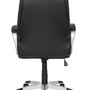 Office chair Leatherette Black 6