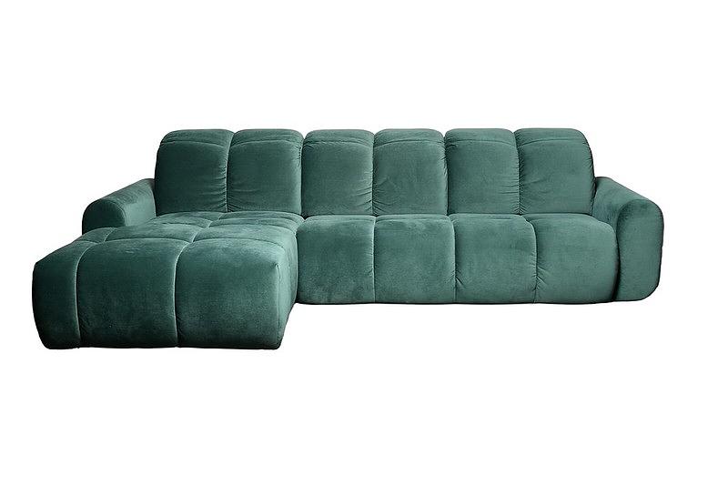 Valrossen Schlafsofa Samt Smaragdgrün 0