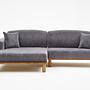 Rens Sofa Récamiere Links Grau 3