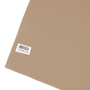 Leichte Decke aus Waffelpiqué 100% Baumwolle Taupe Single 2