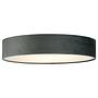 Deckenleuchte Drum Samt Grau Durchmesser: 50 cm 2
