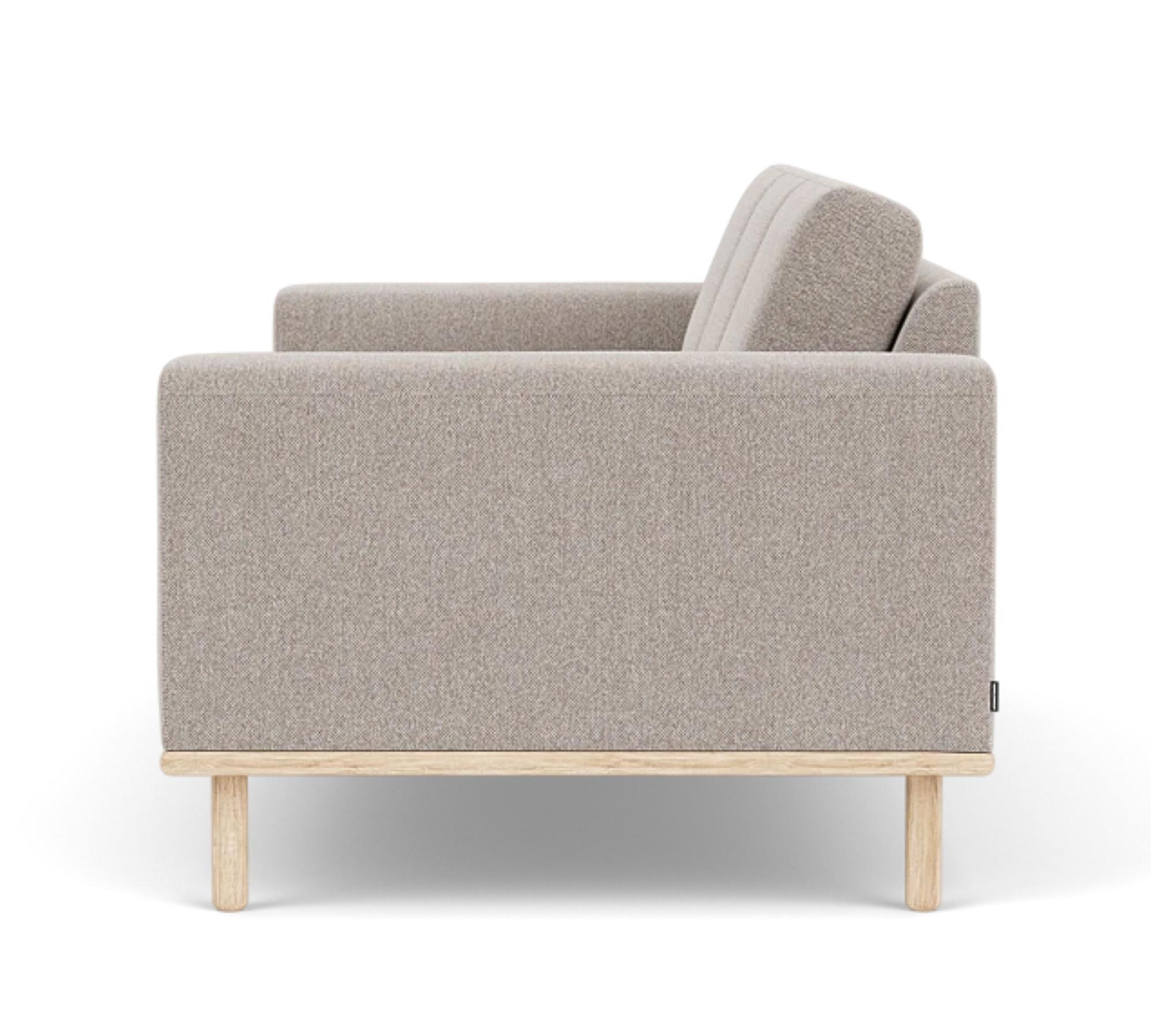 Vilmar Sofa 3-seater Agnes Brown 5