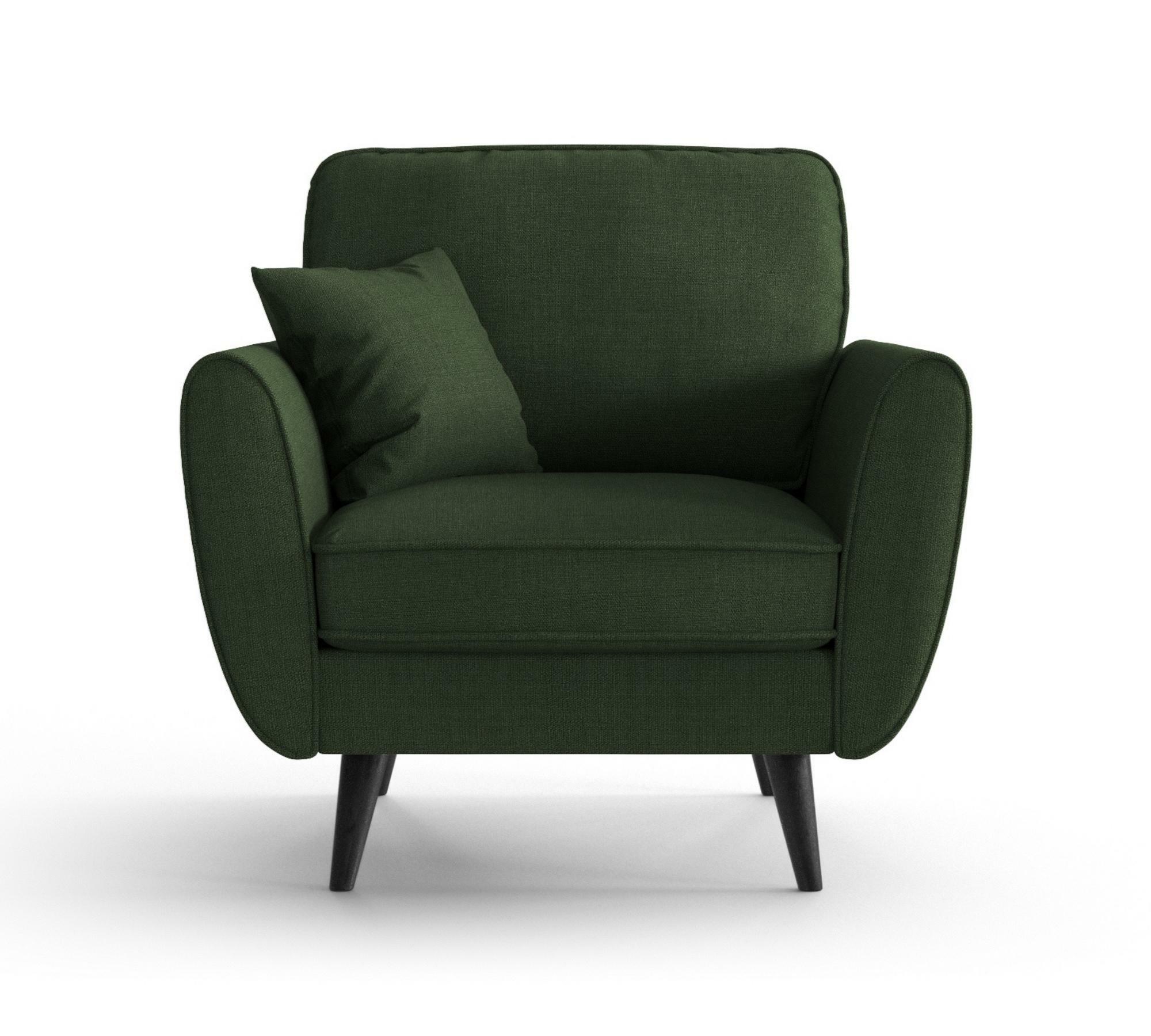 Auteuil Sessel Waldgrün EU-Produktion zertifiziert ÖKO-TEX 0