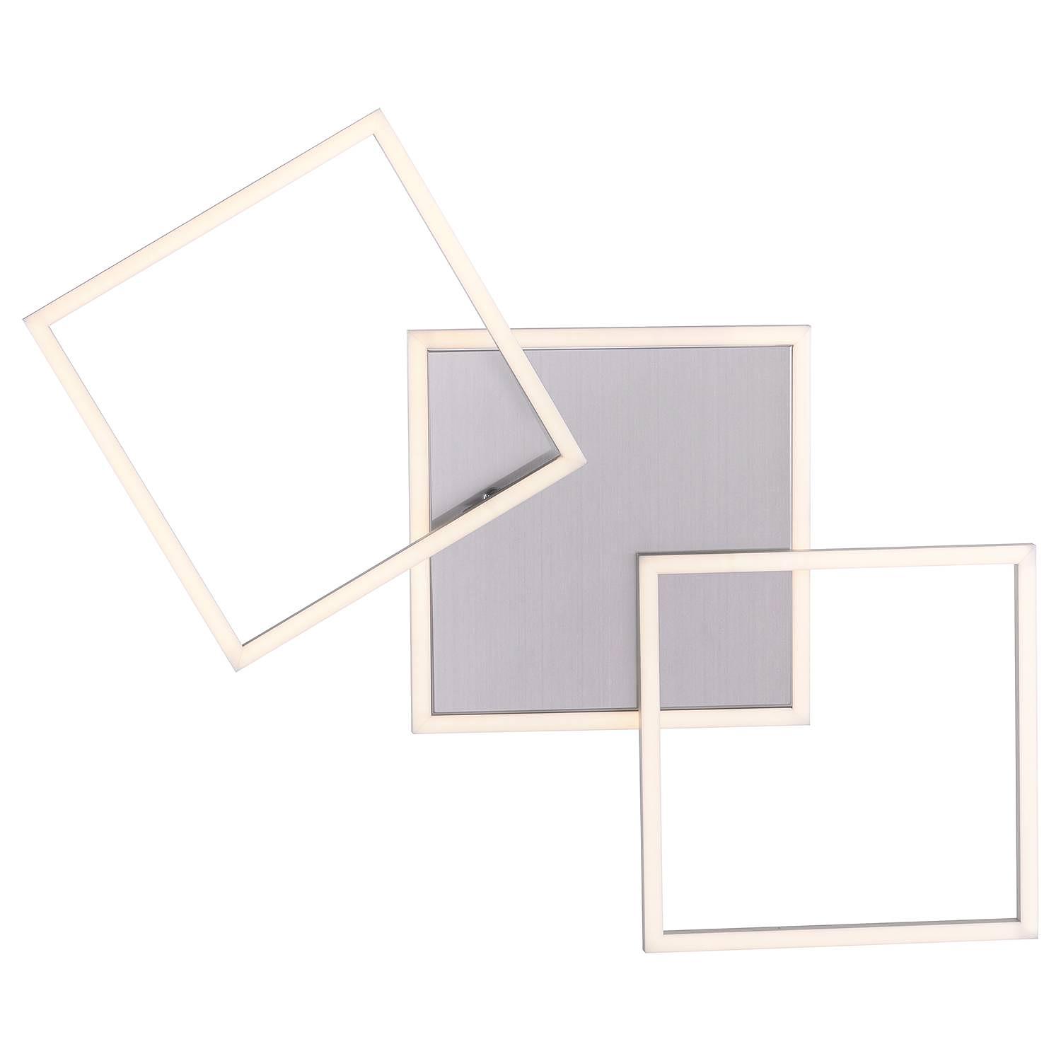 LED-Deckenleuchte Iven II Polycarbonat / Aluminium 3-flammig 2