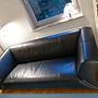 322 Sofa Aluminium Holz Schwarz 1