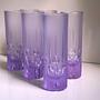 6x Vintage Drinking Glasses 1970s 5