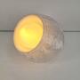 Vintage MyCreation Shell One Tischleuchte Weiß Silber 1