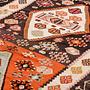 Vintage Kilim Teppich Wolle Mehrfarbig 3