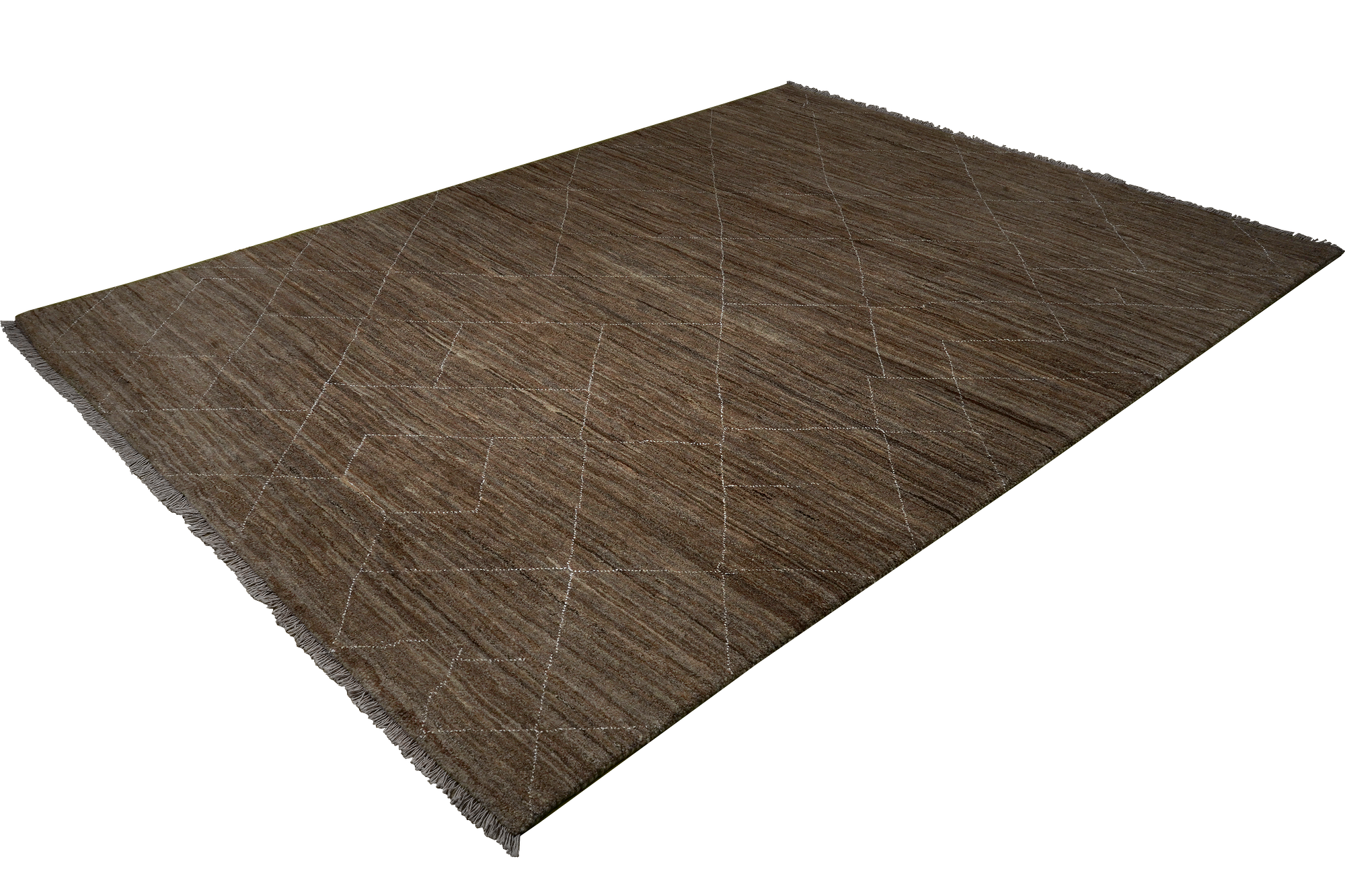 Gabbeh Basi Carpet Wool Brown 3