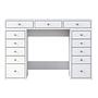 Dressing table with drawers White 4