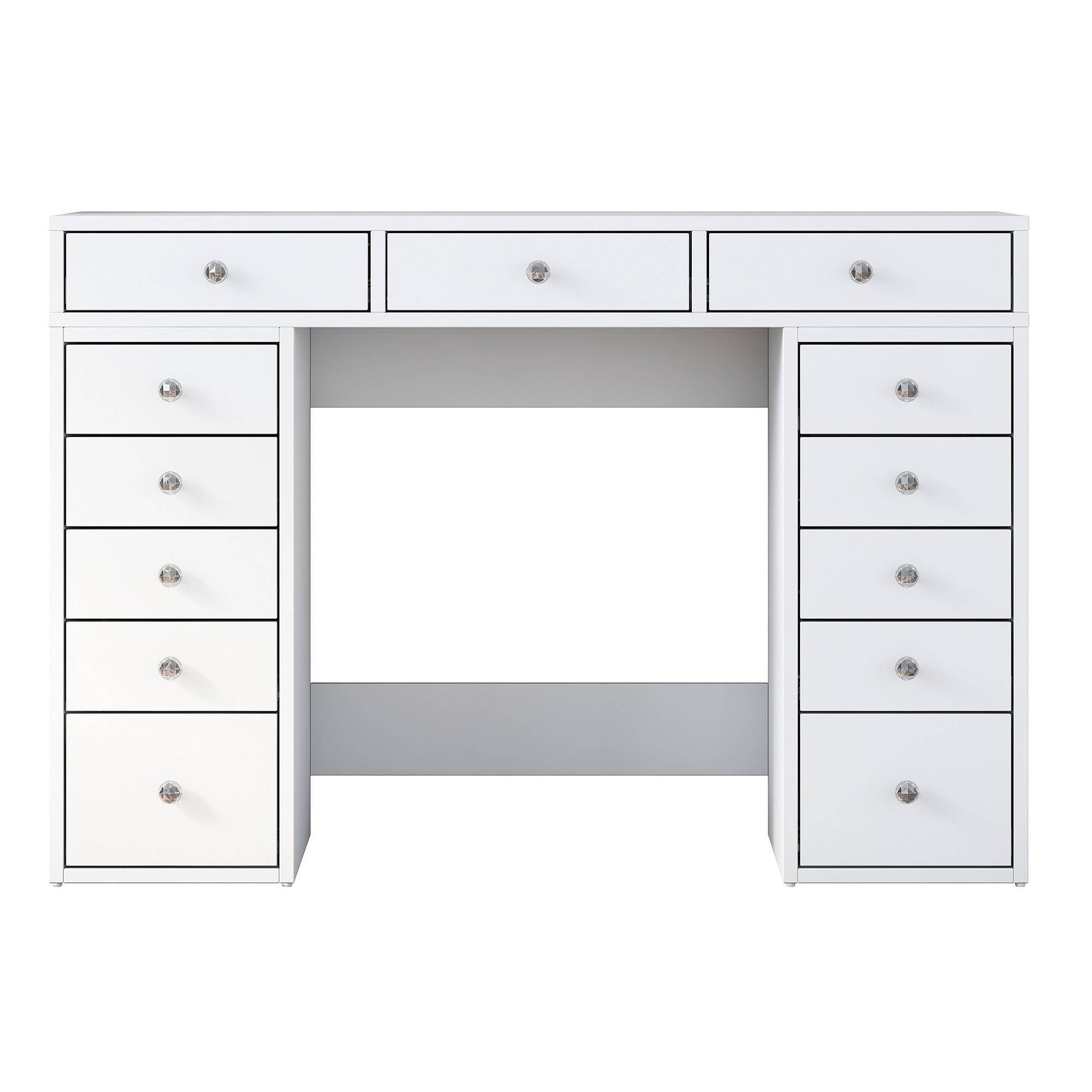 Dressing table with drawers White 4