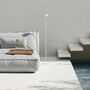 Farol Mobile LED-Stehleuchte Kabellos Weiß 66127 0