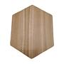 Hexagonaler Couchtisch hochwertiges Holz 75cmx75cm 1