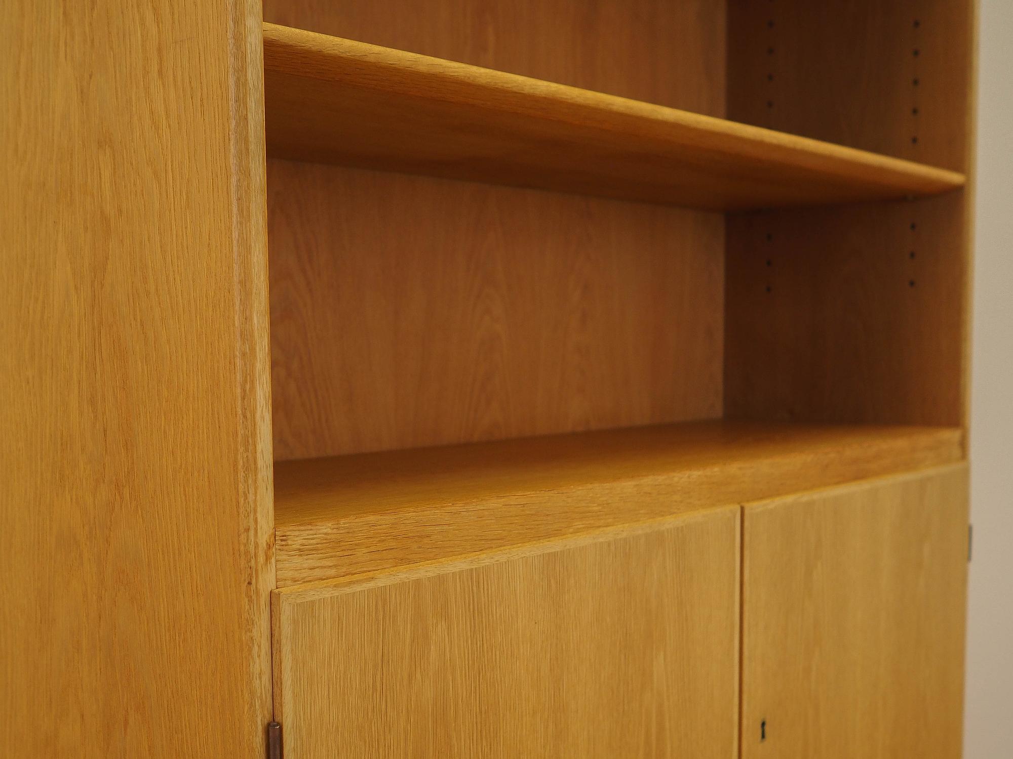 Bücherregal Esche Braun 1960er Jahre 8